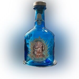 Cabo Wabo Reposado Tequila Empty Bottle Sammy Hagar NM
